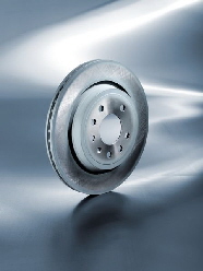 Scheibe mit Zinkstaubbeschichtung